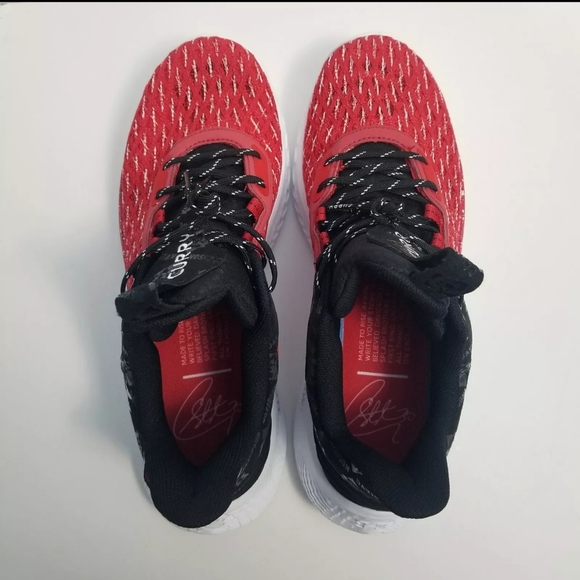 Under Armour Size 12.5 Men Steph Curry Flow 9 Davidson College Shoes 3025718-114 - Picture 4 of 9